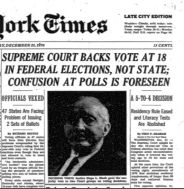 nyt 1970 vote at 18