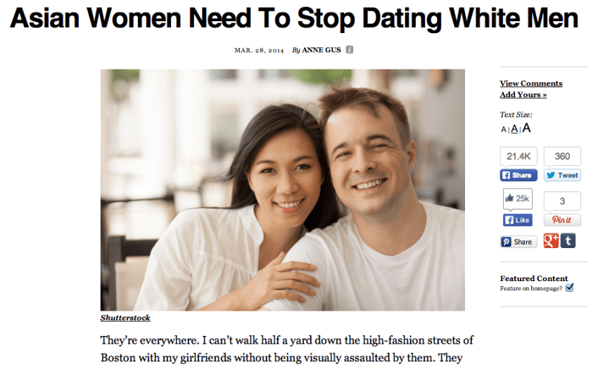 Thank You, Thought Catalog, For Publishing Racist Satire