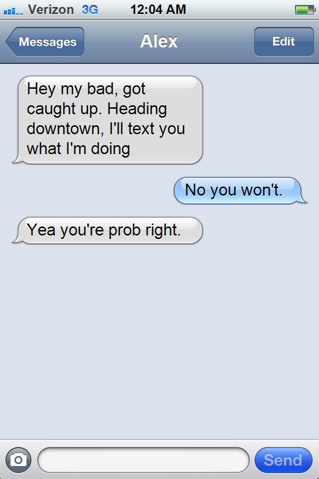 7 Texts That Sum Up The Modern 20-Something Experience