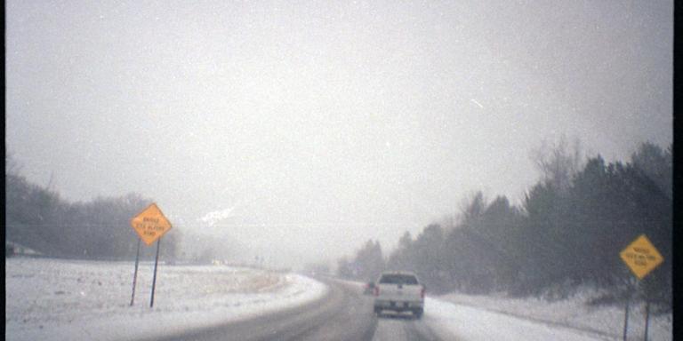 I Drank Too Much Coffee And I Had To Pee Really Bad During A Snowstorm While Driving Up To Buffalo