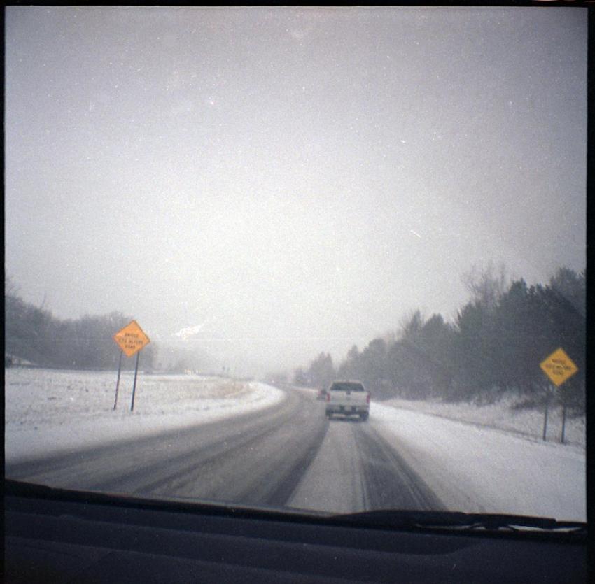 I Drank Too Much Coffee And I Had To Pee Really Bad During A Snowstorm While Driving Up To Buffalo