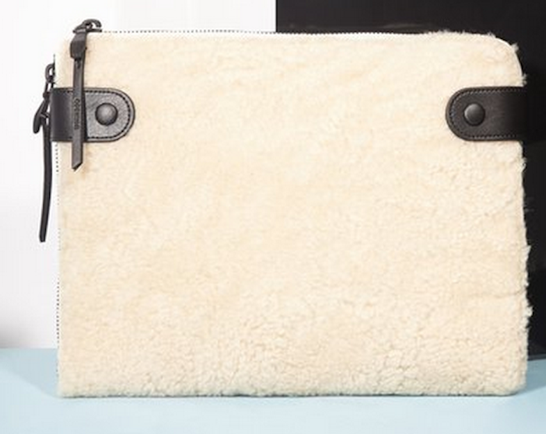 Opening Ceremony's Paloma Shearling Tech Clutch.