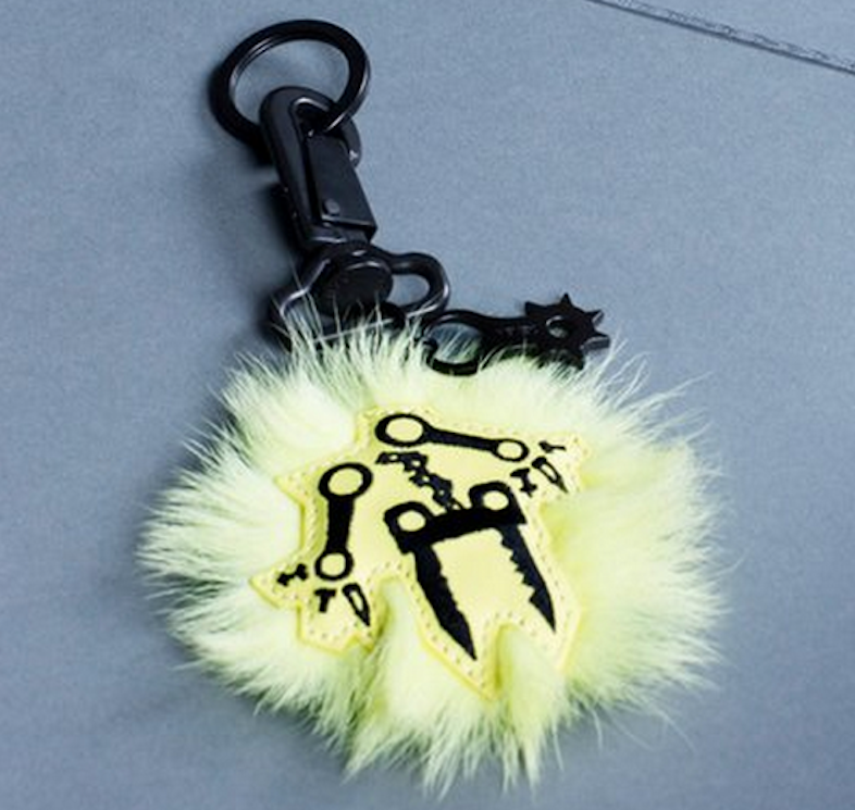 Kenzo's Monster Fur Keyring / Opening Ceremony.