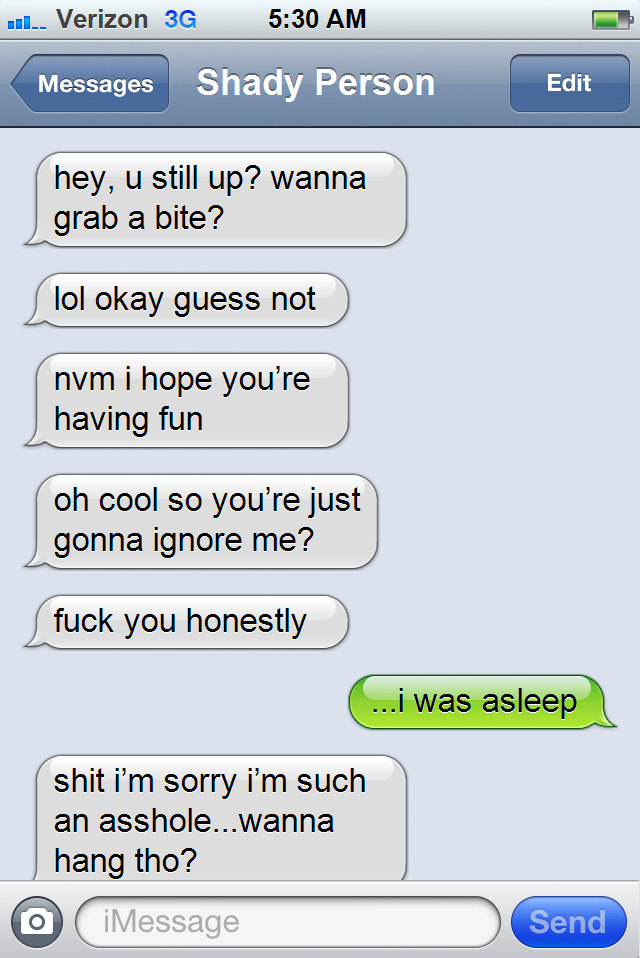 Classic Shady Booty Call Texts Every Girl Has Received At Least Once