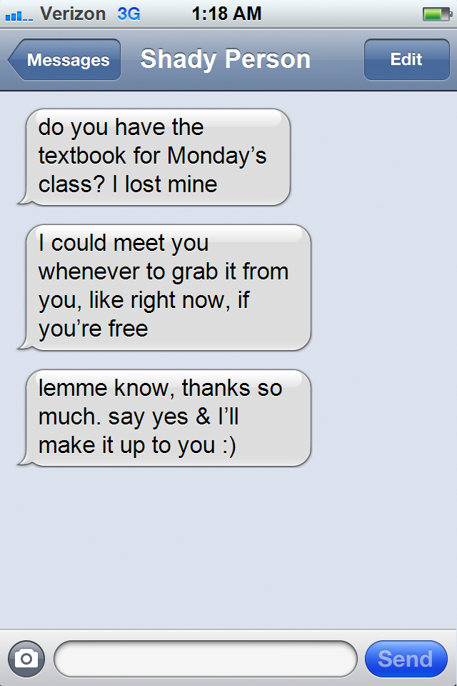 Classic Shady Booty Call Texts Every Girl Has Received At Least Once