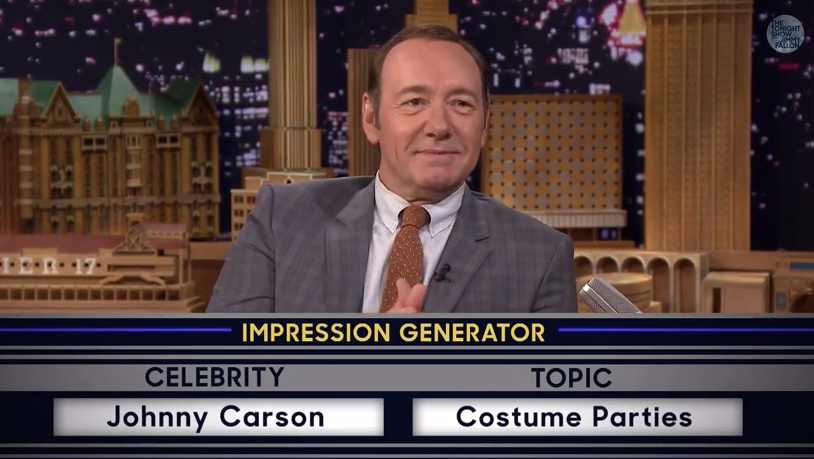 Kevin Spacey And Jimmy Fallon Doing Celebrity Impressions Is Off The Charts Terrific