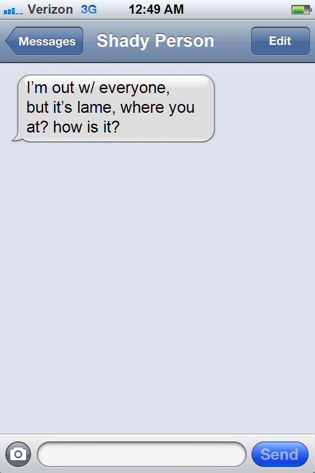 Classic Shady Booty Call Texts Every Girl Has Received At Least Once