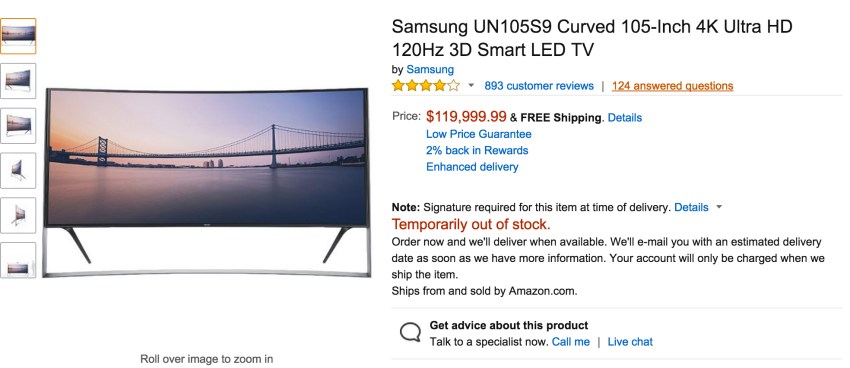 20 Hilarious Amazon Reviews Of The $119,999 Samsung TV