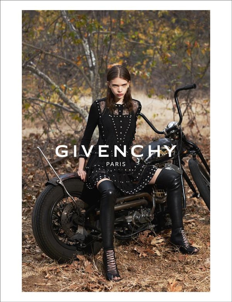 Givenchy's spring '15 campaign, shot by Mert Alas and Marcus Piggott.