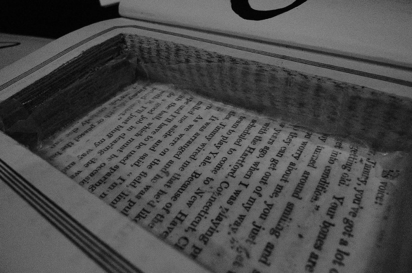 I Found A Note Hidden Inside This Hollowed-Out Book From A State Prison