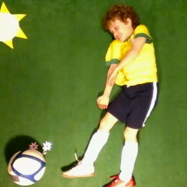 This Adorable Kid Learning To Play Soccer Will Break Your Heart In A Good Way