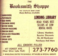 late may 74 booksmith shoppe