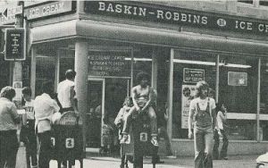 Early August 74 Aug 3 end baskin-robbins montague st