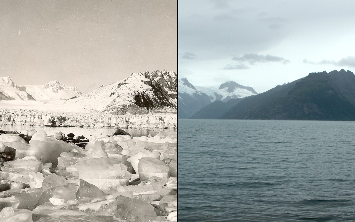 Northwestern Glacier. With few exceptions, glaciers around the world have retreated at unprecedented rates over the last century.