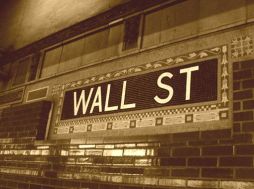 wall street sign