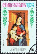 Christmas 1974 stamp