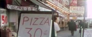 NYC streets pizza 30 cents