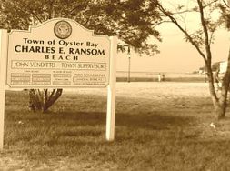 Ransom Beach sign