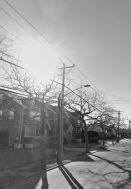 rockaway street in winter