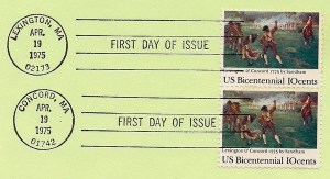 1975 stamp the British are coming