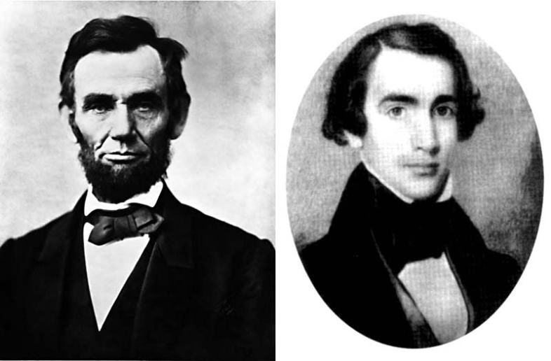 Abraham Lincoln and Joshua Fry Speed. (Wikimedia Commons)