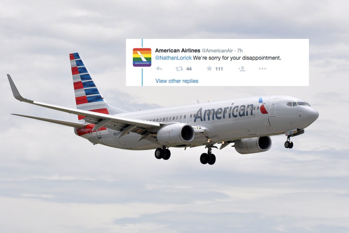 Flickr / ERIC SALARD  & Twitter / @AmericanAir