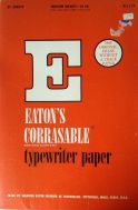 eaton's typewriter paper