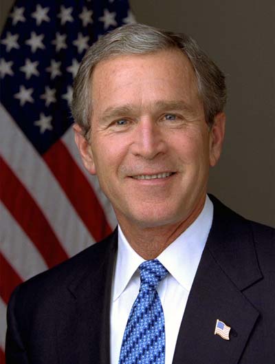 George W. Bush /// (Wikipedia) 