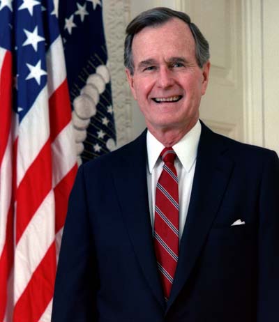 George H. W. Bush /// (Wikipedia)