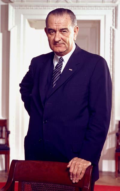 Lyndon Baines Johnson /// (Wikipedia)