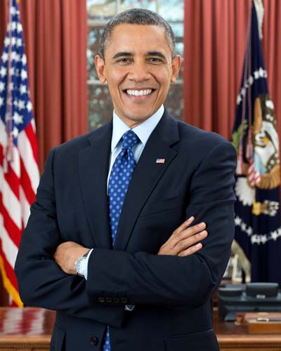 Barack Obama /// (Wikipedia) 