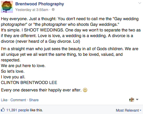 Facebook / Brentwood Photography