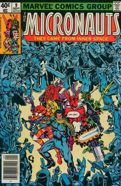 Micronauts #9 via Comic Vine