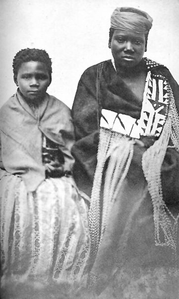 Depicts Nongqawuse, the Xhosan prophetess who preached the killing of all Xhosa cattle in the XIX Century