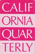 California Quarterly cover