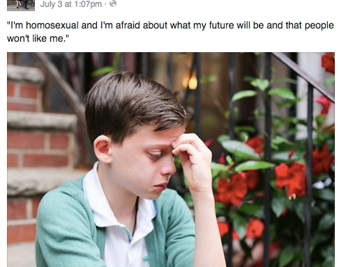 18 Incredibly Heartwarming Responses (Including Hillary Clinton And Ellen DeGeneres) To A Young Boy Afraid Of Being Gay