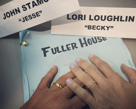 John Stamos Shares ‘Fuller House’ Photo Showing ‘Uncle Jesse’ and ‘Aunt Becky’ Together Again