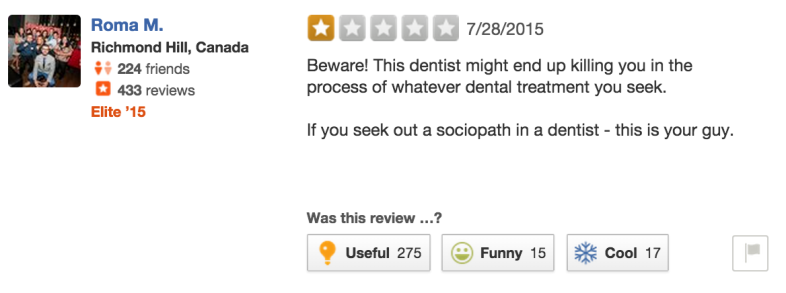 Yelp / River Bluff Dental