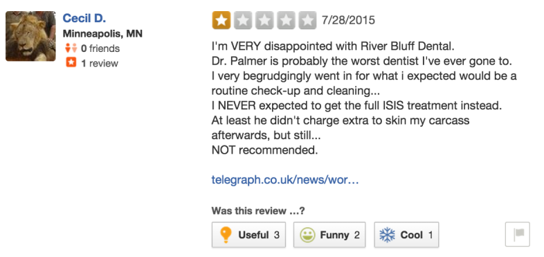 Yelp / River Bluff Dental