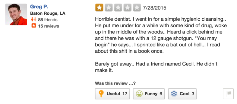 Yelp / River Bluff Dental