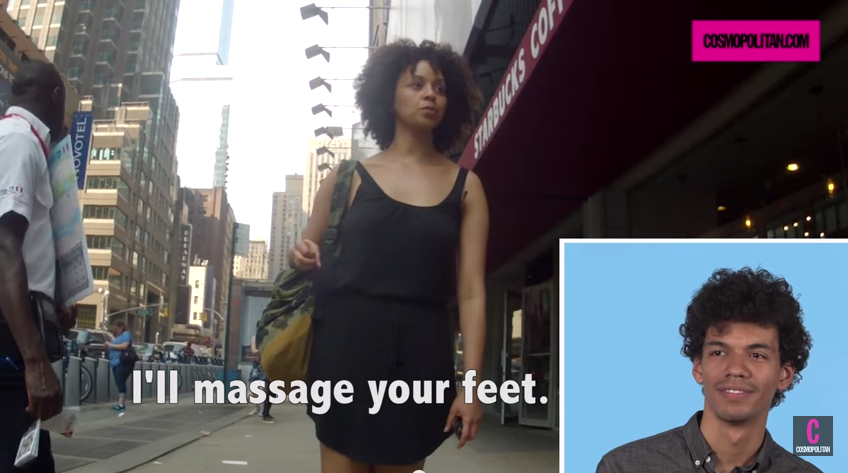 Watch These Men Get Defensive When They See Their Girlfriends Getting Catcalled