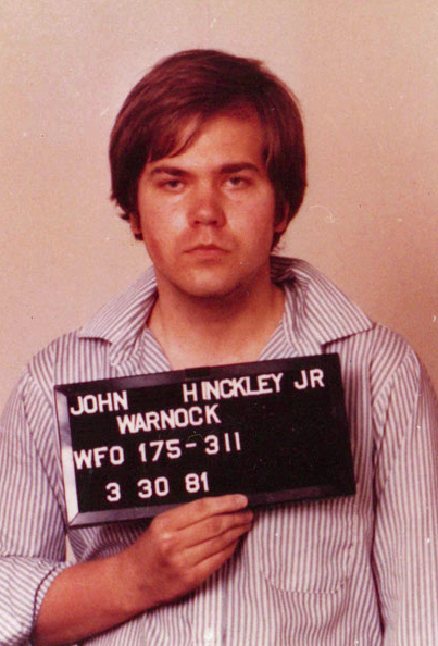 John Hinckley. (Wikimedia Commons) 