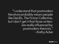 kathy acker