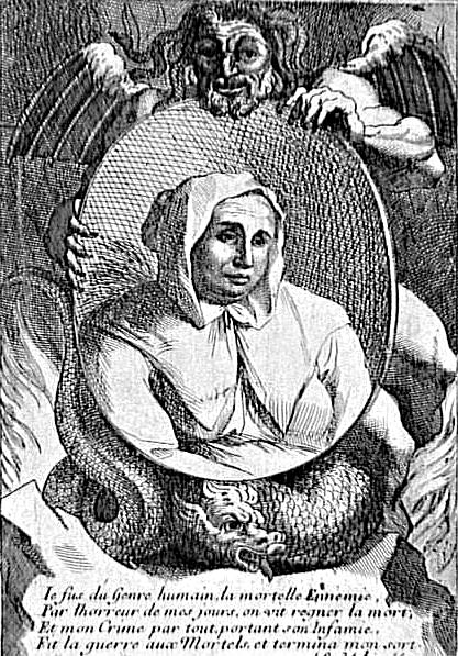 Catherine Deshayes aka La Voisin, executed in 1680. (Wikimedia Commons)