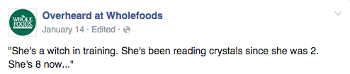 Facebook / Whole Foods