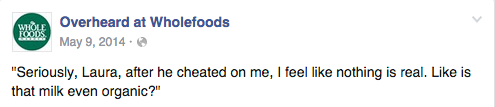 Facebook / Whole Foods