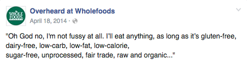 Facebook / Whole Foods