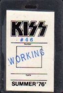 kiss working pass