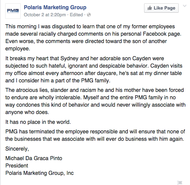 Facebook / Polaris Marketing Group 