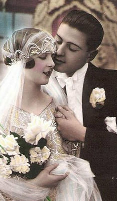 vintage wedding photo